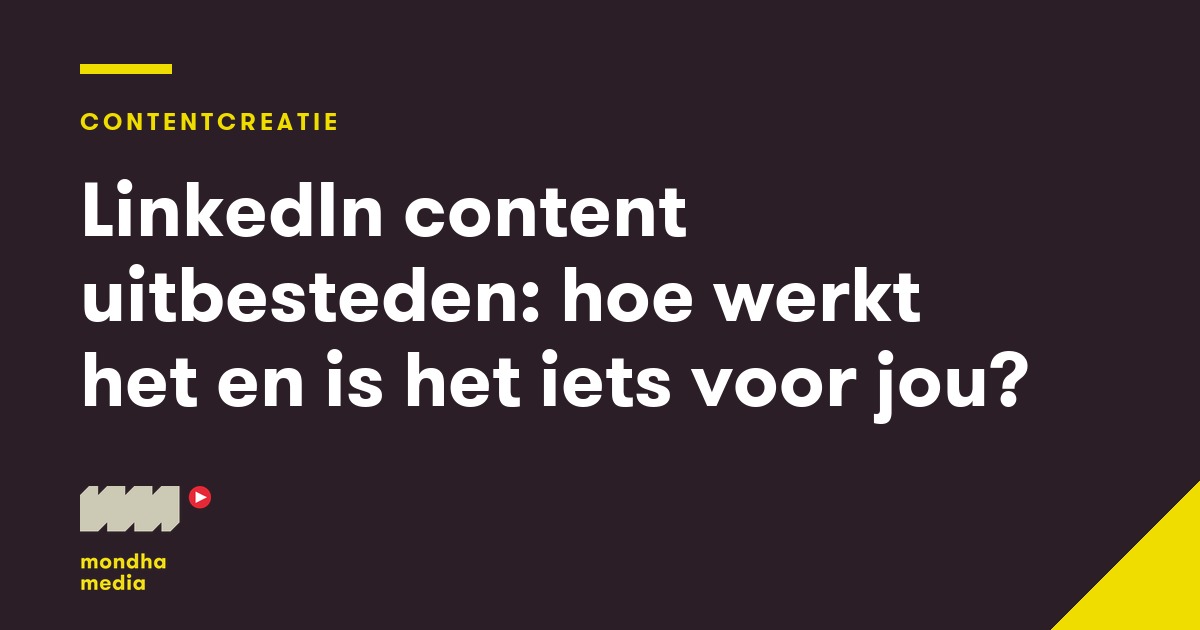 LinkedIn content uitbesteden: hoe werkt het en is het iets voor jou? LinkedIn content uitbesteden: hoe werkt het en is het iets voor jou?