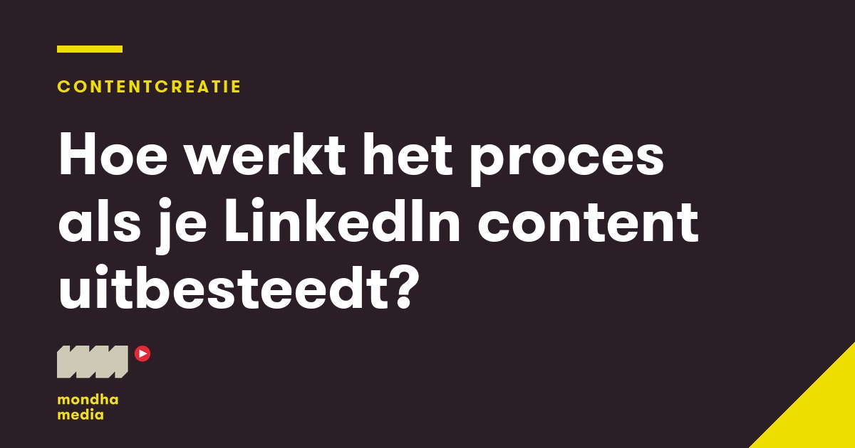 Hoe werkt het proces als je LinkedIn content uitbesteedt? Hoe werkt het proces als je LinkedIn content uitbesteedt?
